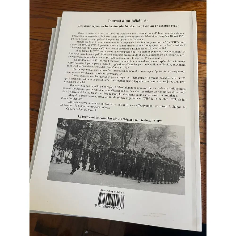 Journal d’un Béké Complete Vol 1-8 Louis de Lucy Fossarieu WWII Indochina